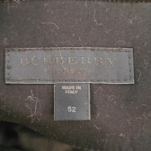 Burberry Prorsom Black Wool Trouser Pants - Picture 6 of 8